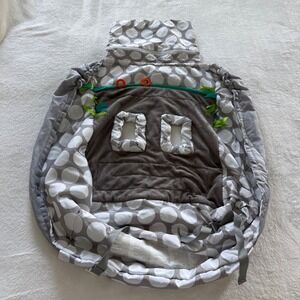 Boppy Baby Shopping Cart and High Chair Cover Gray Patterned unisex safety